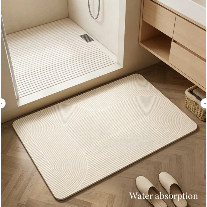 Bamboo Bath Mat - Keset Kamar Mandi Diatomite Super Serap