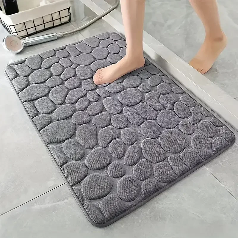 Bamboo Bath Mat - Keset kamar mandi 3D antiselip, keset