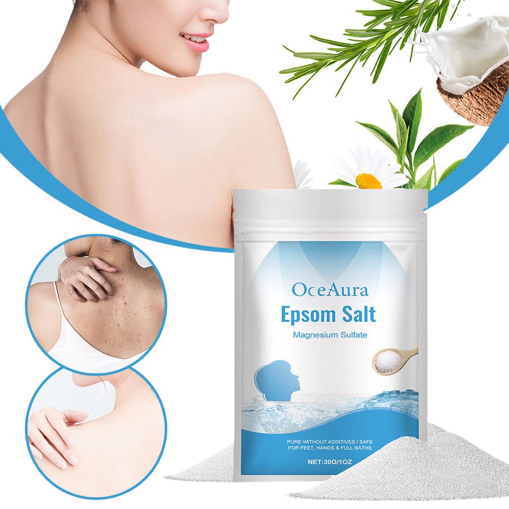Bath Salts Magnesium - Garam Epsom Magnesium Sulfat Melembapkan Mengelupas