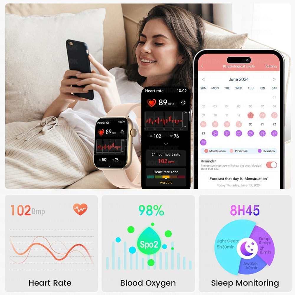 Jam Tangan Pintar Baru 2025 Wa - Health Wellness Bracelet ulasan dan harga