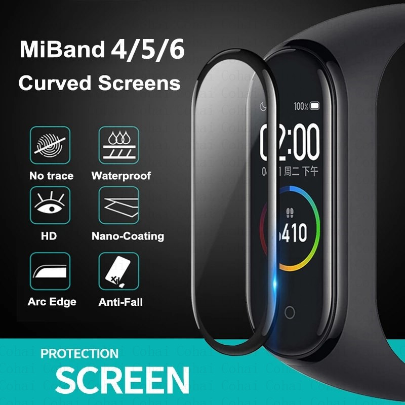 9D Kaca Tempered untuk Xiaomi  - Health Wellness Bracelet ulasan dan harga