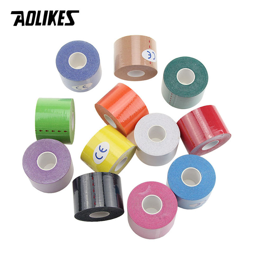 AOLIKES pita kinesiologi, 2 uk - Sports Taping Precut ulasan dan harga