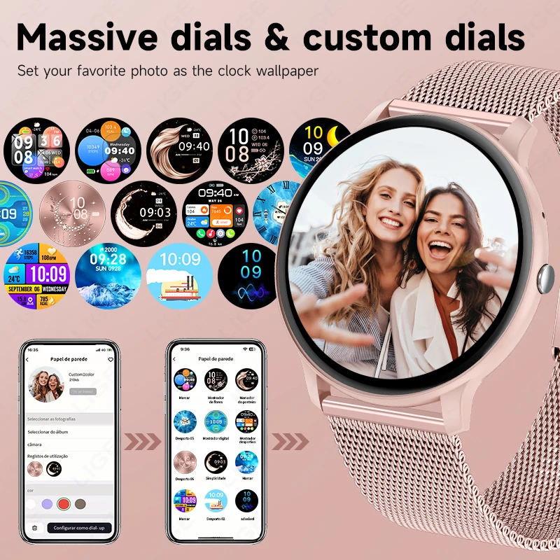 Jam Tangan Pintar LIGE dengan  - Health Wellness Bracelet ulasan dan harga