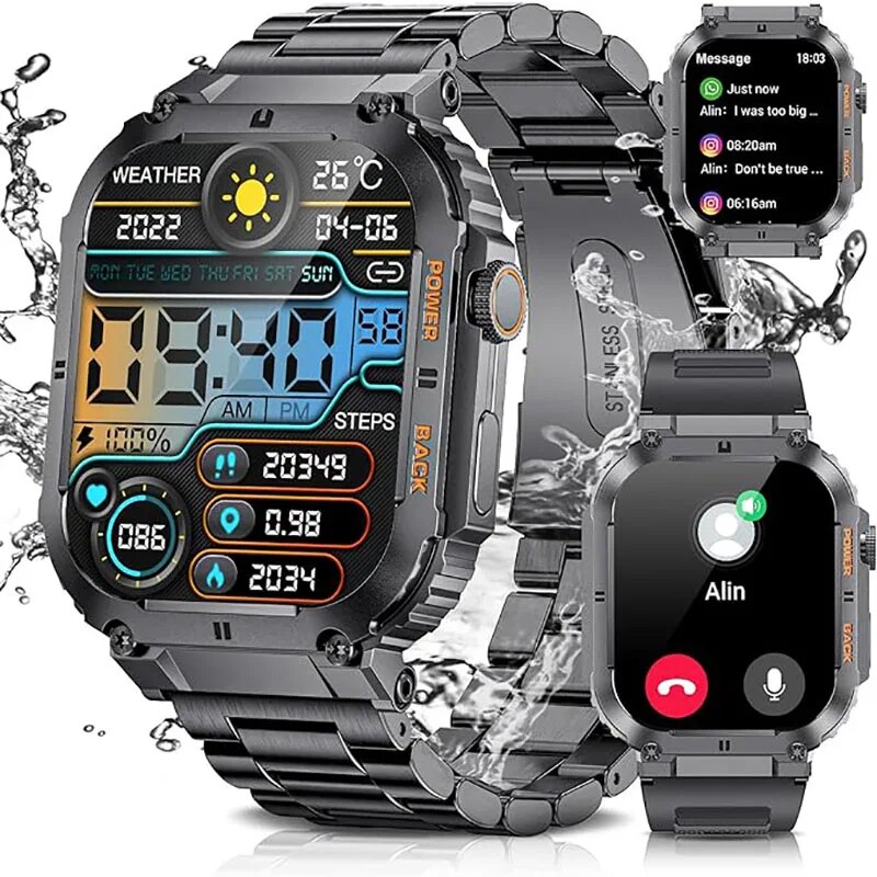 LIGE jam tangan cerdas pria, j - Health Wellness Bracelet ulasan dan harga