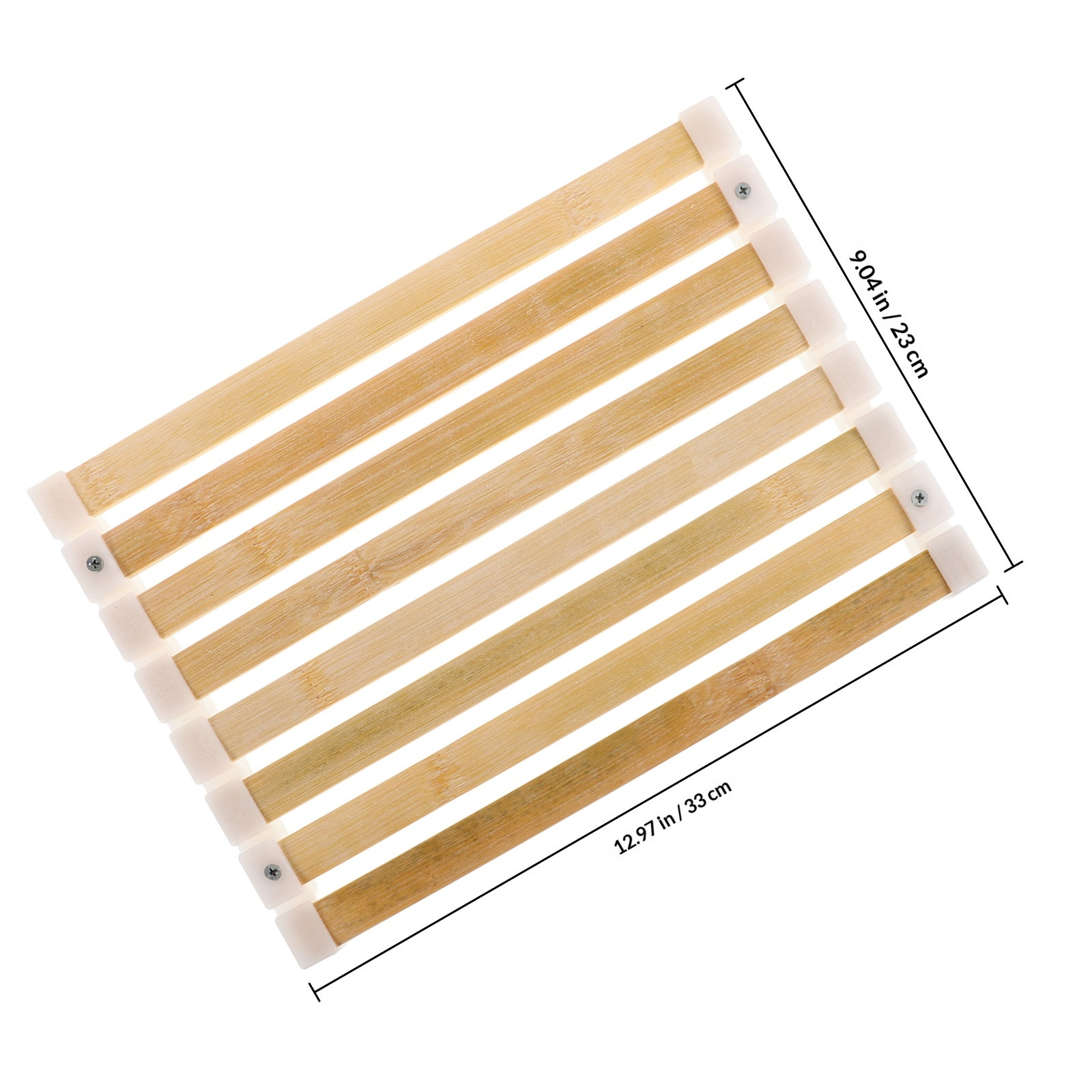 Alas Duduk Sauna Bambu, Dibuat - Bamboo Bath Mat ulasan dan harga